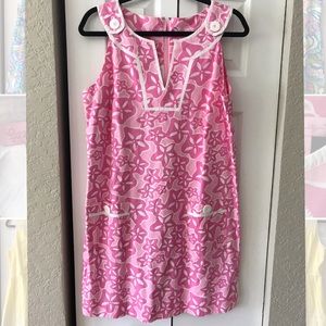 Lily Pulitzer Pink Lined Dress